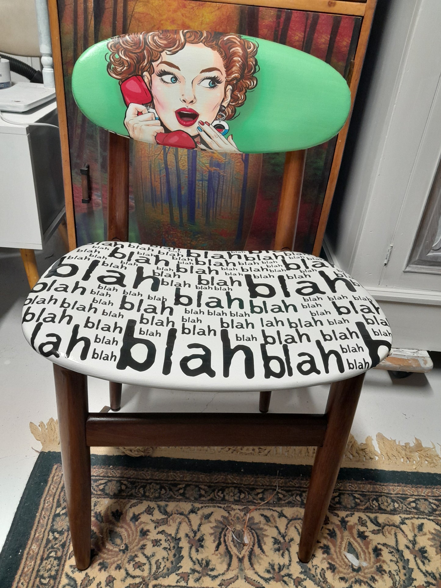 Blah Blah Blah Chair