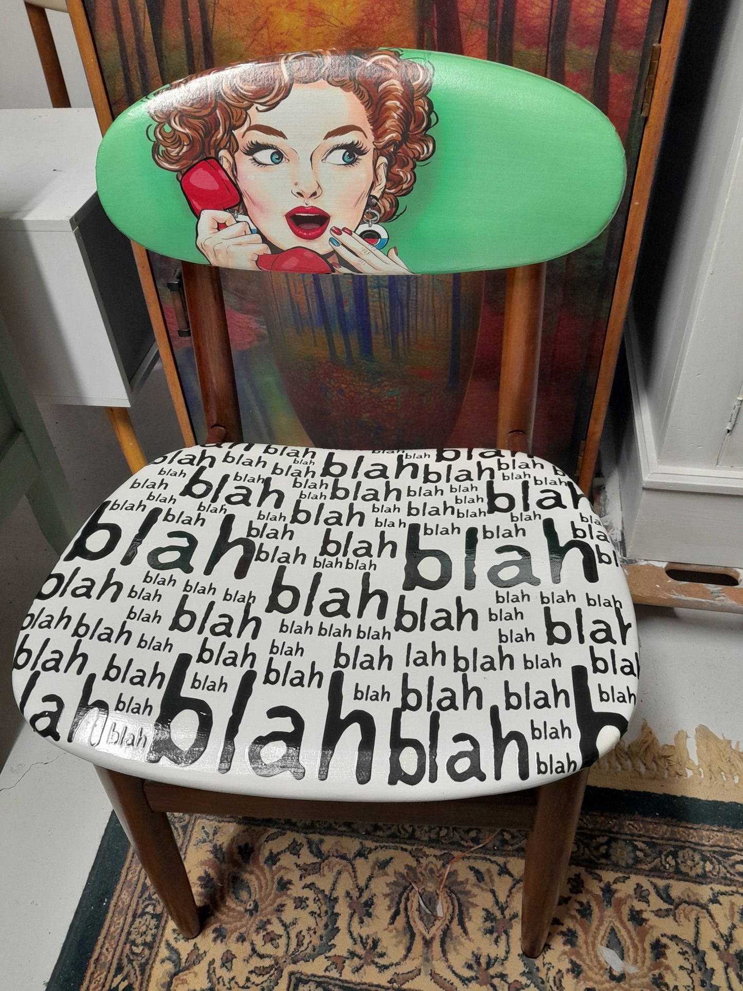 Blah Blah Blah Chair