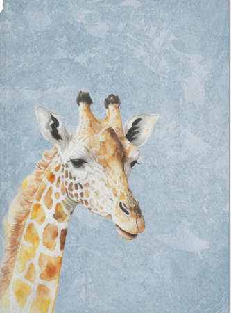 Giraffe Against a Blue Sky