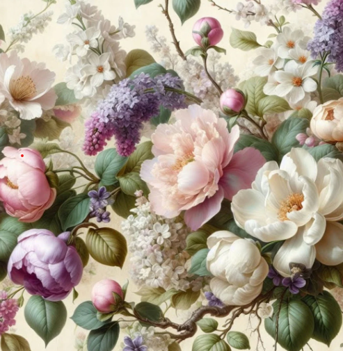 Spring Serenade. Mint by Michelle Decoupage Paper