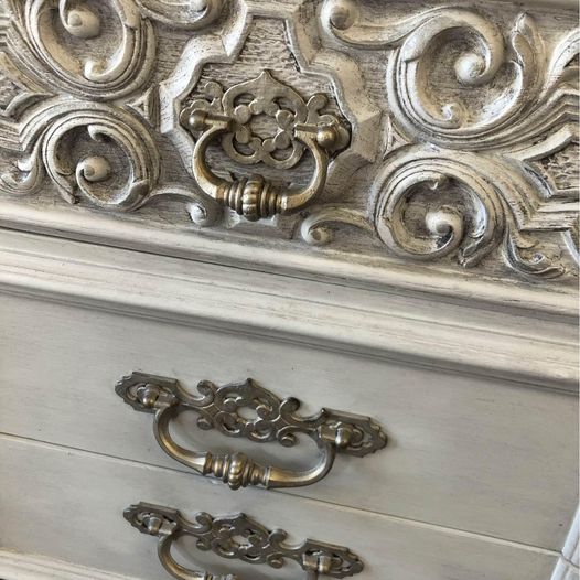 Bedsides in White and Grey