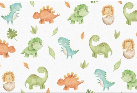 Friendly dinosaurs tissue paper