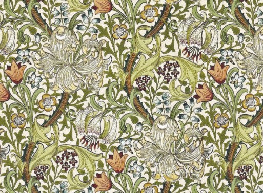 Golden Lily in Autumn. William Morris Tissue Paper