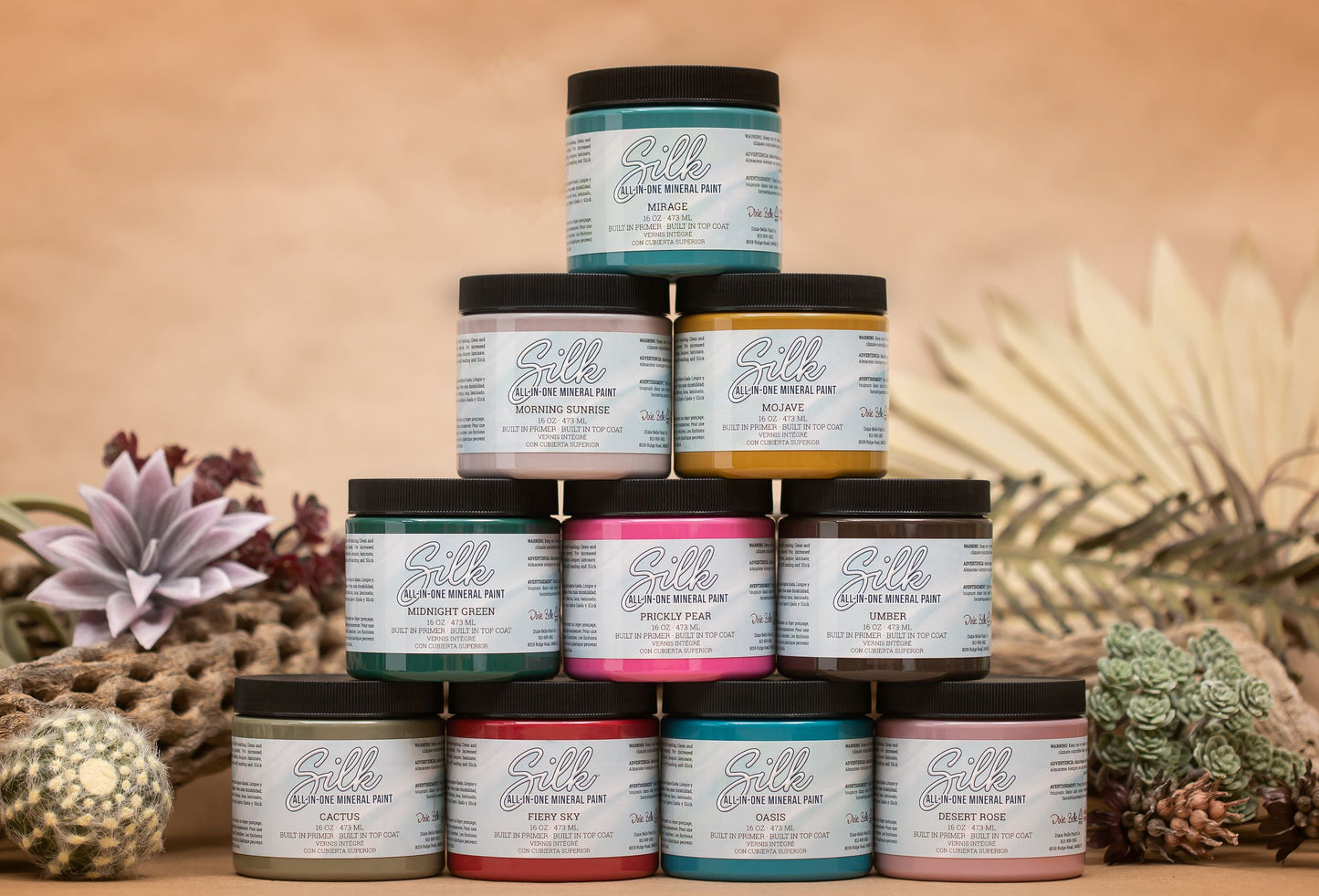 Fiery Sky Silk Mineral Paint