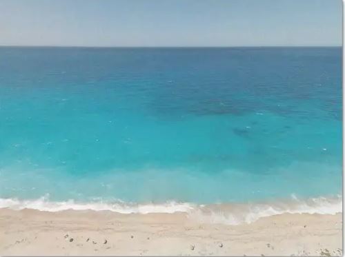 Watercolor Ocean Background Decoupage Tissue Paper