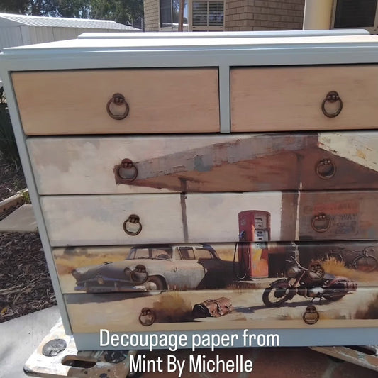 Vintage Car Chest of Drawers