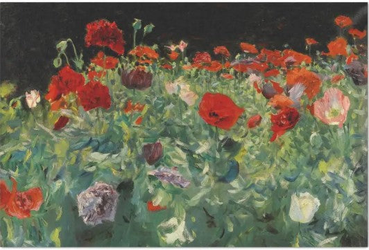 Poppies by John Singer Sargent Tissue Paper